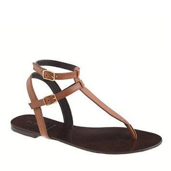 J. Crew Shoes - J.Crew Tabbie t-strap sandal 8.5